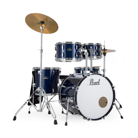 Pearl Roadshow RS525SC/C743 5-Piece Drum Set – Royal Blue Metallic