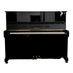 Yamaha U10BL Upright Piano - Black (Renewed) | Melodica Music Store Dubai