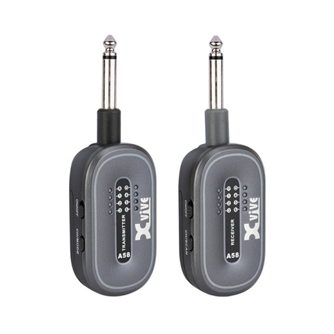 Xvive A58 Guitar Wireless System – 5.8 GHz Digital – Black