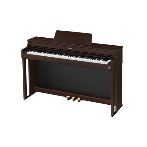 Casio AP-300BN C2 Digital Piano With Free Bench & Headphones - Brown