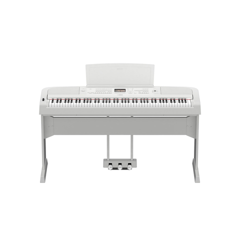 Yamaha DGX-670 Portable Grand Digital Piano - White