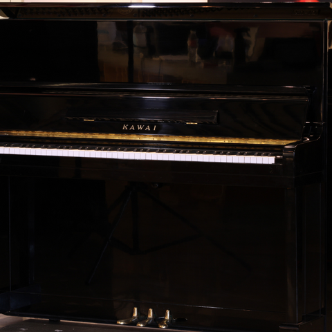 Kawai Upright Piano KU-1B – Black