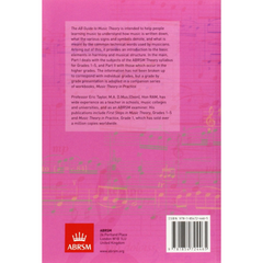 ABRSM AB Guide to Music Theory Part 1 book back cover