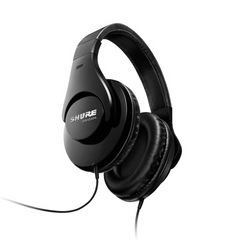 Shure SRH240A-BK-EFS Professional Studio Headphones - Microphone | Melodica Music Store Dubai