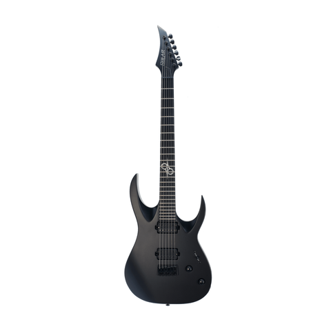 Solar A2.6C Electric Guitar – Carbon Black Matte