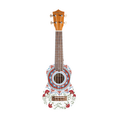 Bamboo U-21 Porto Soprano Ukulele – Mandala Line