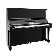 Yamaha MC10BL Upright Piano - Black (Renewed) | Melodica Music Store Dubai