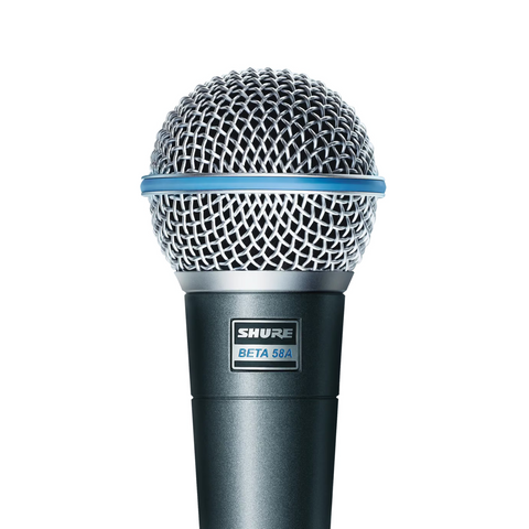 Shure Beta58A Supercardioid Dynamic Vocal Microphone