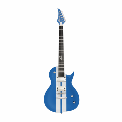 Solar GC1.6GK Electric Guitar – Greek Goddess Racing Stripes