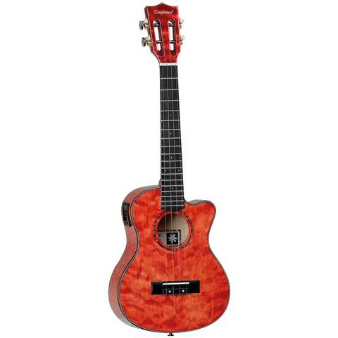 Tanglewood Tiare TWT26-E Electro-Acoustic Ukulele - Tuscan Sunset Red