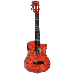 Tanglewood Tiare TWT26-E Ukulele - Tuscan Sunset Red | Melodica Music Store Dubai