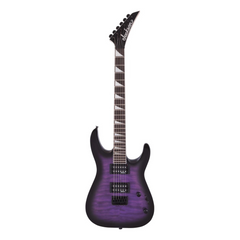 Jackson JS Dinky Arch Top JS32Q - Transparent Purple Burst - Electric Guitar | Melodica Music Store Dubai