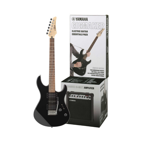 Yamaha ERG121GPII Electric Guitar Pack - Black