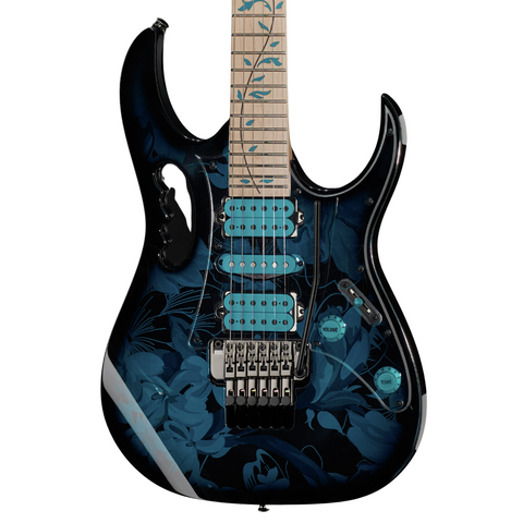 IBANEZ JEM77P-BFP Electric Guitar - Blue Floral Pattern