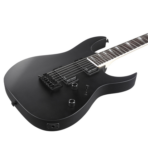 Ibanez GRG121DX-BKF Electric Guitar - Black Flat