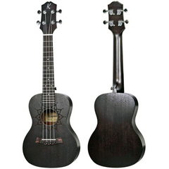 Kaysen U1‑24 Concert Ukulele – Black