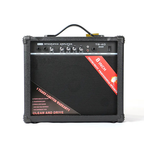 Steiner RX-TB40 Bass Guitar Amp 40 Watts - Black