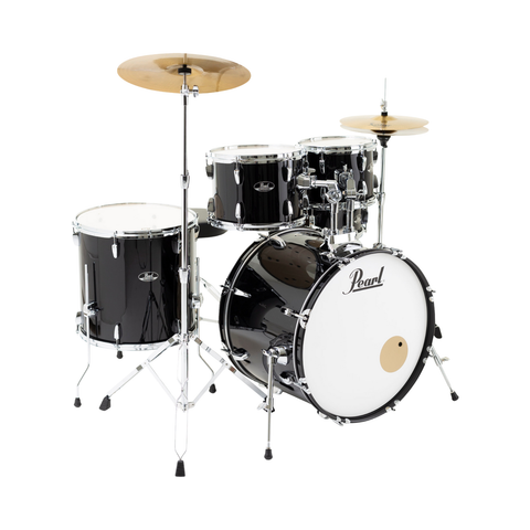 Pearl RS525SC Roadshow Drum Set – Jet Black Finish