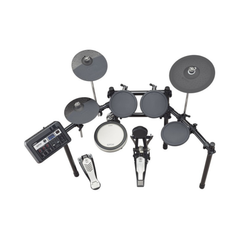 Yamaha DTX6K-X electronic drum kit with pads, cymbals, module and twin pedals