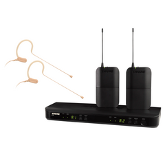 Shure BLX188E/MX53-H8E Wireless Dual Headset System - Microphone | Melodica Music Store Dubai