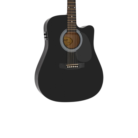 Squier SA-105CE Dreadnought E-Acoustic - Black