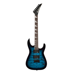 Jackson JS Series Dinky JS20 DKQ 2PT - Transparent Blue Burst - Electric Guitar | Melodica Music Store Dubai