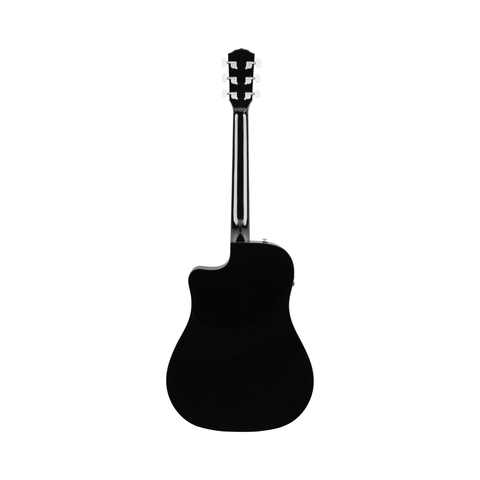 Fender CD-60SCE Dreadnought E-Acoustic Guitar – Black
