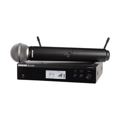 Shure BLX24RUK/SM58-H8E Wireless Vocal System - Microphone | Melodica Music Store Dubai
