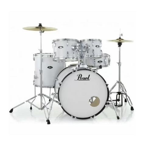 Pearl Roadshow RS525SC/C33 5-Piece Drum Set – Pure White