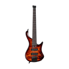 Ibanez EHB1505 5-String Headless Bass - Dragon Eye Burst Flat | Melodica Music Store Dubai