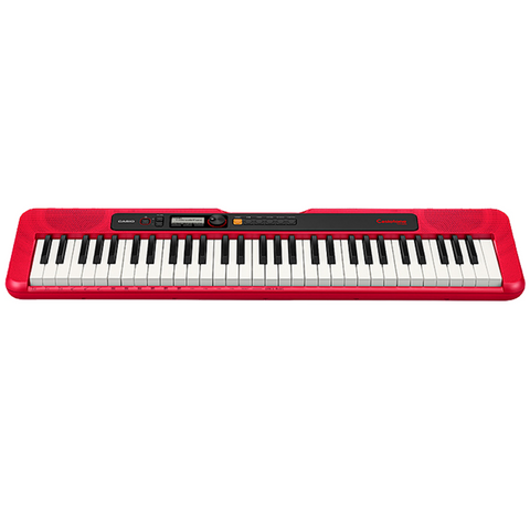 Casio CT‑S200RD Casiotone Portable Keyboard – Red