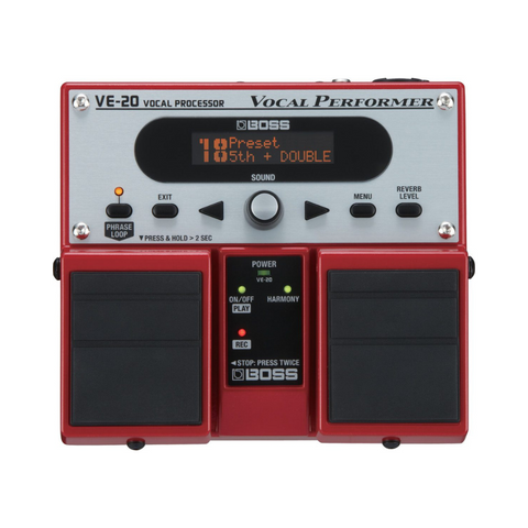 BOSS VE-20 Vocal Performer Effects Pedal