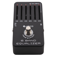 دواسة مؤثرات الجيتار JOYO JF-11 ذات 6 نطاقات EQ