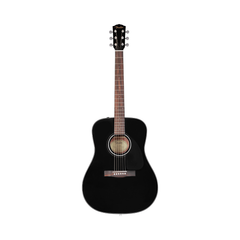 Fender CD-60 Dreadnought V3 with Case - Black - Acoustic Guitar | Melodica Music Store Dubai
