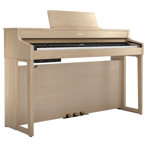 Roland HP702LA Digital Piano with KSH704 Stand - Light Oak