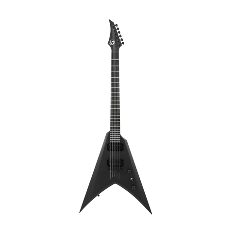 S by Solar VB4.6C Electric Guitar – Carbon Black Matte