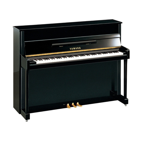 Yamaha B113 Upright Piano – Black (Renewed)