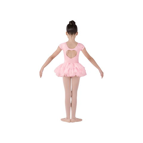Bloch Girls Ife Heart Back Tutu Leotard – Candy Pink