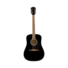 Fender FA-125 Dreadnought Acoustic Guitar - Black | Melodica Music Store Dubai