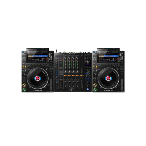 Pioneer DJ CDJ-3000 + DJM-A9 Professional DJ Bundle