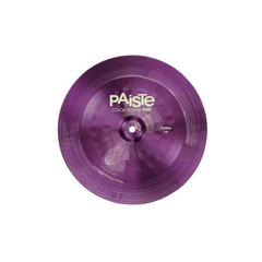 Paiste 900 Color Sound 14-inch China cymbal in purple, top view