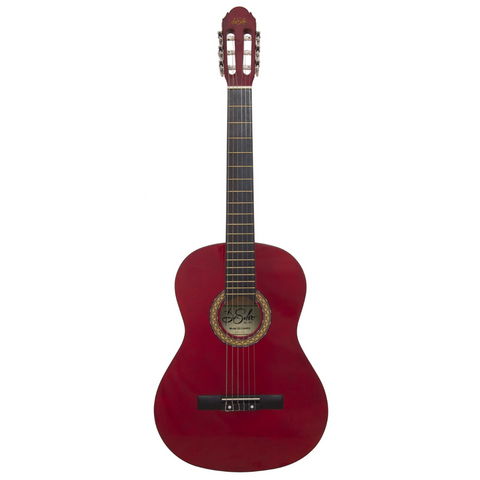 De Salvo CG34RD 3/4 Classical Guitar - Red