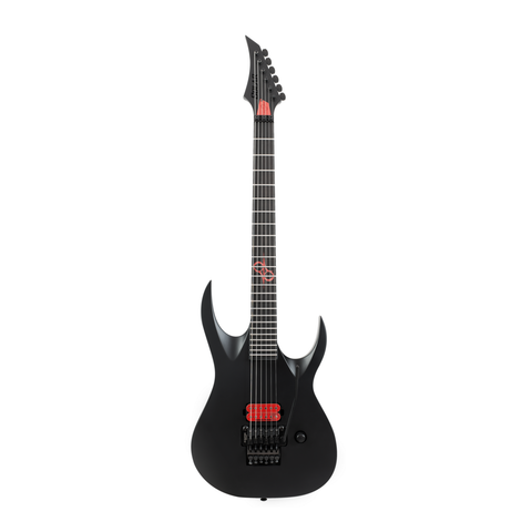 Solar A1.61FR Assassin Electric Guitar – Carbon Black Matte