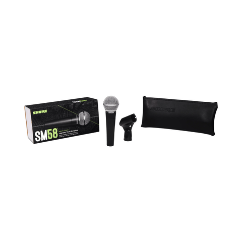 Shure SM58-LCE Cardioid Dynamic Vocal Microphone
