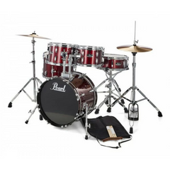 Pearl RS525SC Roadshow Drum Set – Red Wine Finish
