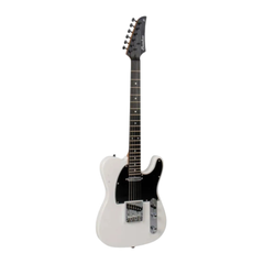 Bamboo ZYCAST Telecaster Electric Guitar with Bag – White