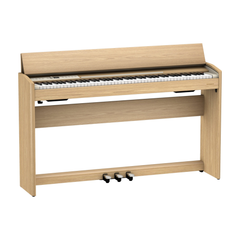 Roland F701 Digital Piano – Light Oak