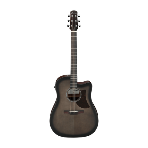 Ibanez AAD50CE-TCB Acoustic-Electric guitar - Transparent Charcoal Burst