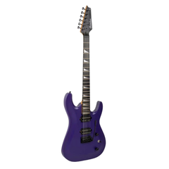 Bamboo BOKY HH Electric Guitar with Bag – Purple