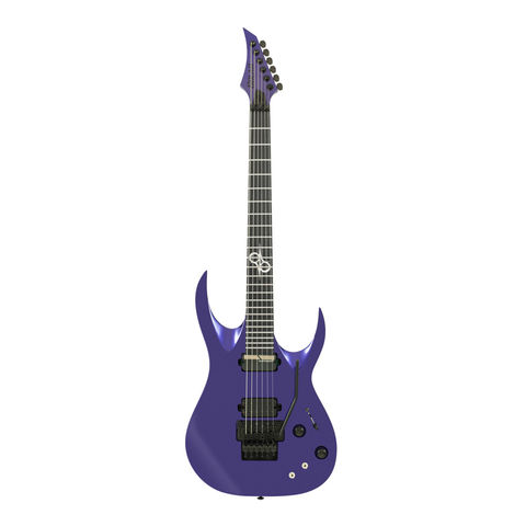 Solar A1.6FRPM Sustainiac+ Electric Guitar – Metallic Purple Gloss